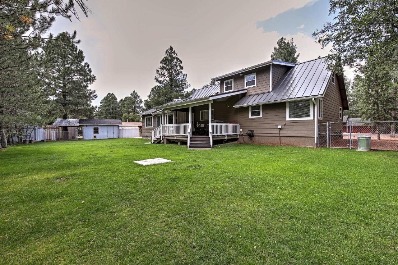 Lakeside Home With Game Room, Yard, Deck And Fireplace Pinetop-Lakeside Exterior photo